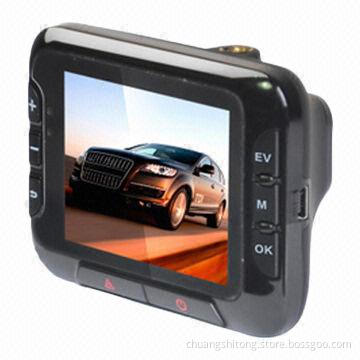 High contraction automobile data car video recorder, microphone loop recording